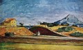 The Railway Cutting Paul Cezanne